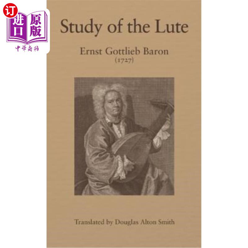 海外直订Study of the Lute 鲁特琴的研究