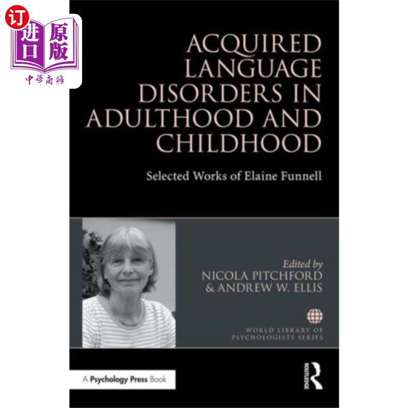 海外直订Acquired Language Disorders in Adulthood and Chi... 成人期和儿童期获得性语言障碍