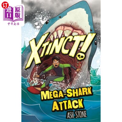海外直订Xtinct!: Mega-Shark Attack Xtinct !:巨型鲨鱼袭击