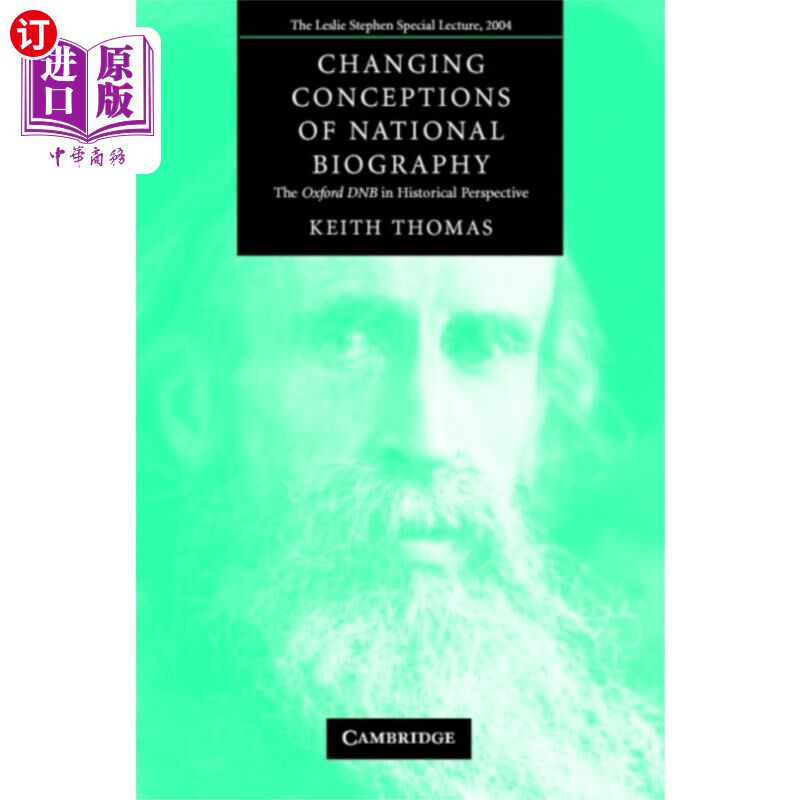 海外直订Changing Conceptions of National Biography 国家传记观念的变化