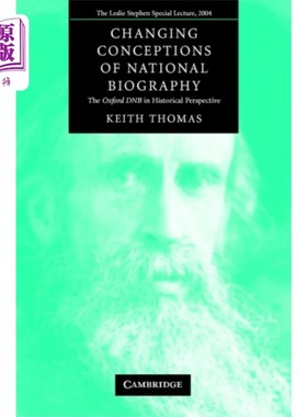 海外直订Changing Conceptions of National Biography 国家传记观念的变化