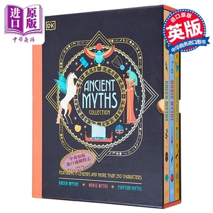 民间故事 Ancient 英文原版 Jean Collection 北欧神话和埃及神话 Myths 中商原版 古代神话集 Menzies 希腊神话