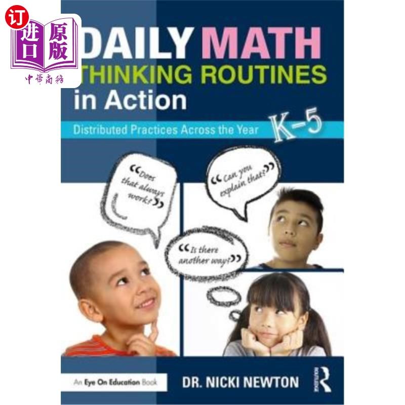 海外直订Daily Math Thinking Routines in Action: Distributed Practices Across the Year 日常数学思维例程在行动:分布式