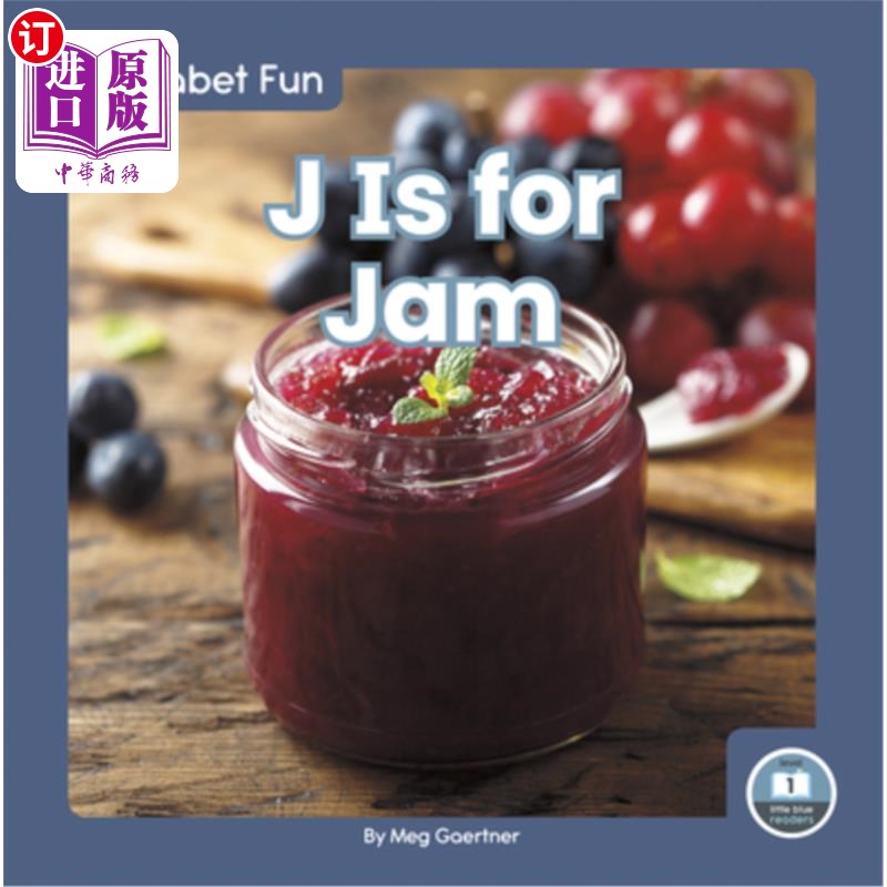 海外直订J Is for Jam J代表果酱