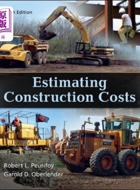 海外直订Estimating Construction Costs 建筑成本估算
