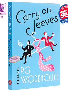 万能管家吉夫斯系列 继续 吉夫斯 英文原版 Carry On Jeeves Jeeves Wooster 伍德豪斯 P G Wodehouse【中商原版】