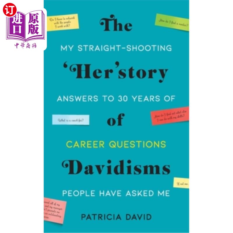 海外直订The 'Her'story of Davidisms: My Straight-Shooting Answers to 30 Years of Career  大卫主义的“她”故事:我对3 书籍/杂志/报纸 进口教材/考试类/工具书类原版书 原图主图