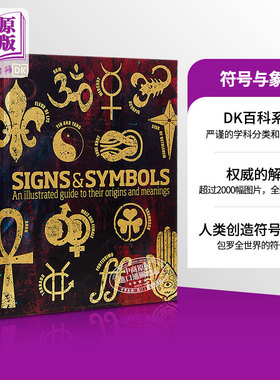 DK符号与象征精装 英文原版 Signs and Symbols DK百科全书系列 可搭 DK儿童百科全书 DK博物大百科 科普读物英文原版书籍