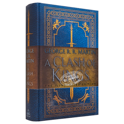 列王的纷争 冰与火之歌豪华插图版系列2 英文原版 A Clash of Kings The Illustrated Edition George R R Martin【中商原版?