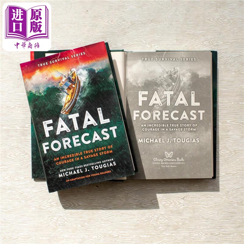 致命预报 青少年版 励志冒险生存故事 Fatal Forecast 英文原版 Michael J Tougias【中商原版】