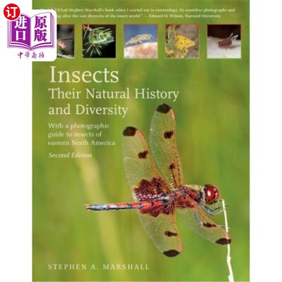 海外直订Insects: Their Natural History and Diversity: With a Photographic Guide to Insec 昆虫：它们的自然历史和多样
