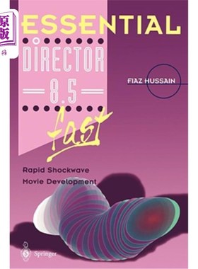 海外直订Essential Director 8.5 Fast: Rapid Shockwave Movie Development 关键导演8.5快速：快速冲击波电影开发