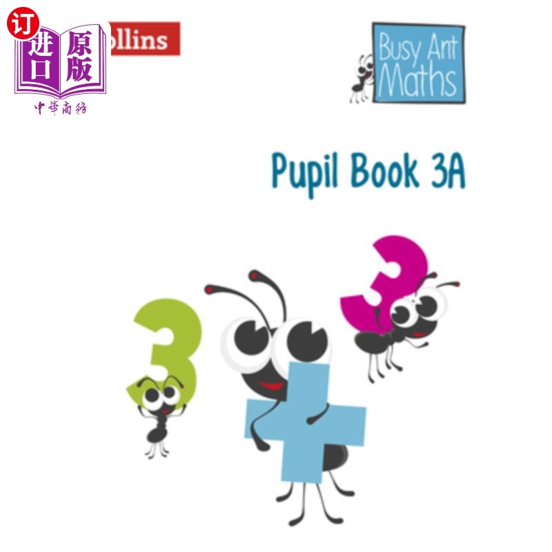 海外直订Busy Ant Maths European Edition- Pupil Book 3a忙碌蚂蚁数学欧洲版-小学生读物3a