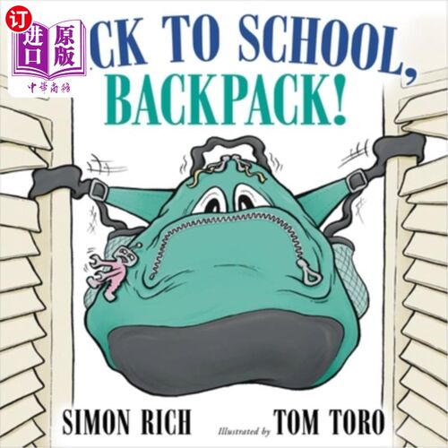 海外直订Back to School, Backpack! 书包，回到学校!
