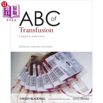 海外直订医药图书ABC of Transfusion 4e 输血基础知识
