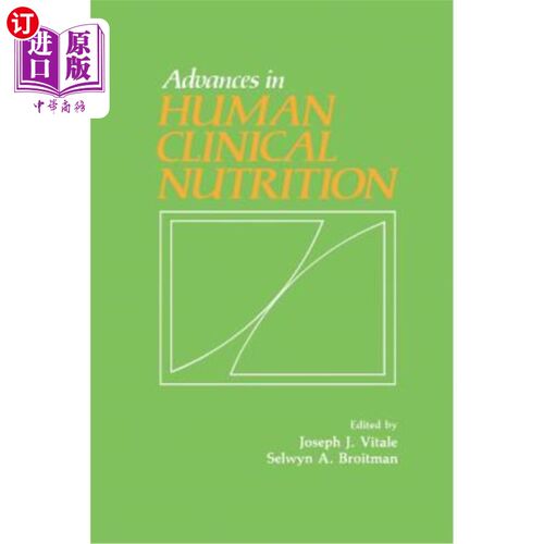 海外直订医药图书Advances in Human Clinical Nutrition 人类临床营养学研究进展