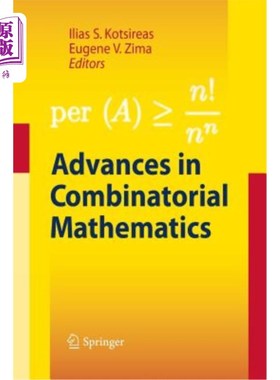 海外直订Advances in Combinatorial Mathematics: Proceedings of the Waterloo Workshop in C 组合数学的进展：2008年滑铁