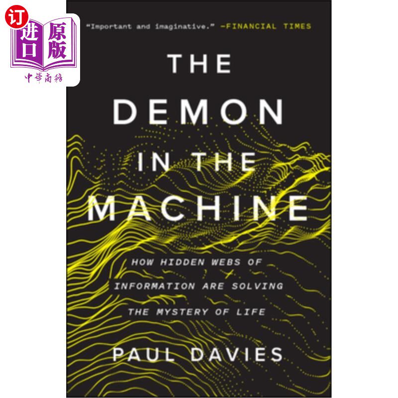 海外直订医药图书The Demon in the Machine: How Hidden Webs of Information Are Solving the Mystery 机器中的恶魔:隐藏