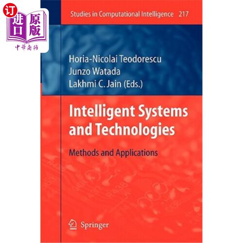 海外直订Intelligent Systems and Technologies: Methods and Applications 智能系统与技术：方法与应用