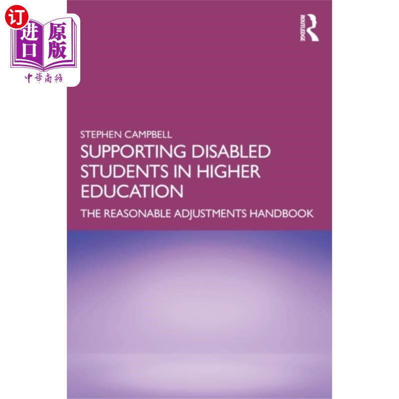 海外直订Supporting Disabled Students in Higher Education 支持残疾学生接受高等教育