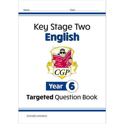 英国原版CGP教辅 New KS2 English Targeted Question Book - Year 6KS2 英语有针对性的问题书 - 6 年级【中商原版】