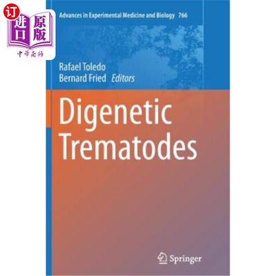 海外直订医药图书Digenetic Trematodes 双基因震颤