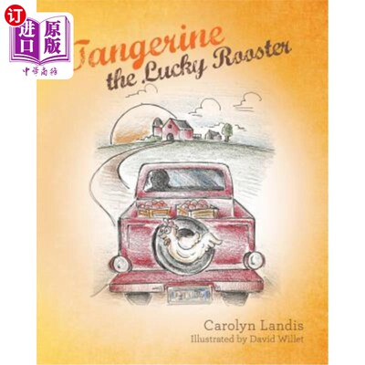 海外直订Tangerine the Lucky Rooster 幸运公鸡橘子