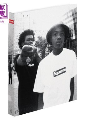预售 Supreme书 美国时尚潮牌25周年 进口艺术 纽约 街头文化英文书潮牌书设计hiphop 嘻哈滑板跨界 Phaidon【中商原版】