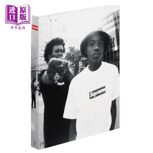Supreme书 美国时尚潮牌25周年 进口艺术 纽约 街头文化英文书潮牌书设计hiphop 嘻哈滑板跨界 Phaidon【中商原版】