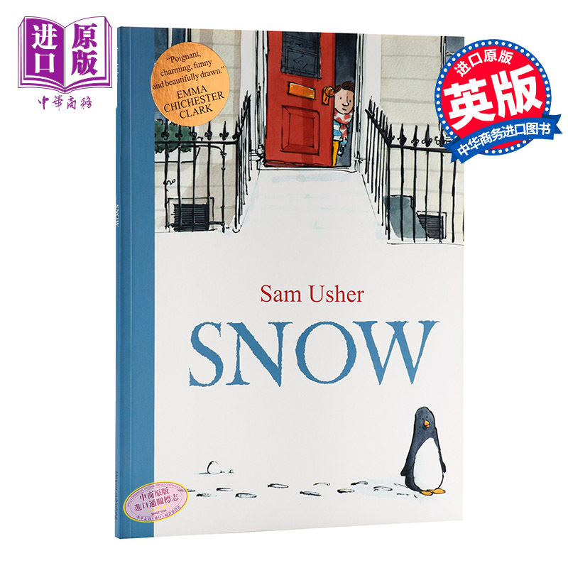 【中商原版】 Snow 下雪了 亲子绘本儿童图画书水彩画风 英文原版 培养共情能力亲情主体 充满雪天童趣和祖孙亲情【圣诞书单?