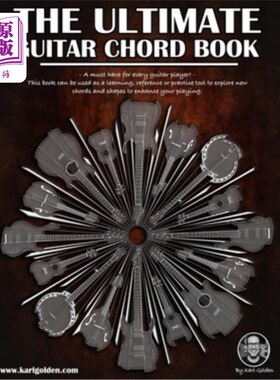 海外直订The Ultimate Guitar Chord Book 终极吉他和弦书