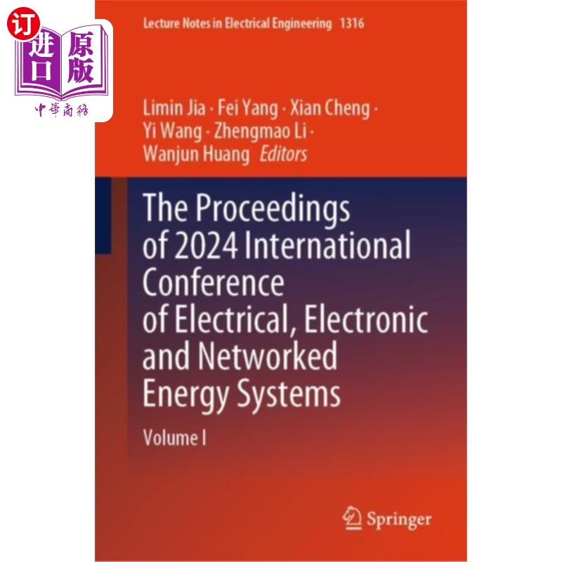 海外直订Proceedings of 2024 International Conference of ... 2024年电气、电子和能源系统国际会议论文集