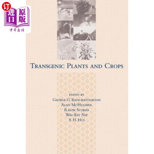 海外直订Transgenic Plants and Crops 转基因植物和作物