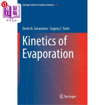 海外直订Kinetics of Evaporation 蒸发动力学