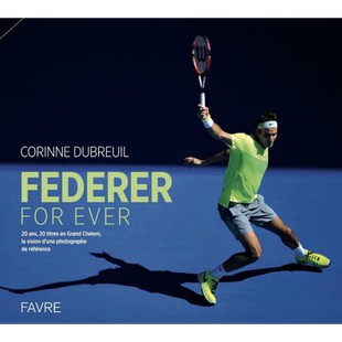 【法文版】网球书籍 费德勒自传法文原版 罗杰费德勒摄影集费德勒传记 Roger Federer Iconic 费德勒周边费德勒书籍费德勒画册