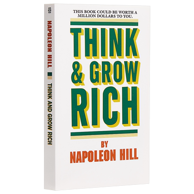 【中商原版】[英文原版]Think and Grow Rich思考致富 拿破仑希尔 经典励志
