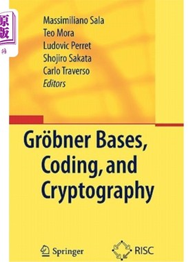 海外直订Gr?bner Bases, Coding, and Cryptography Gr_bner碱基、编码和密码术