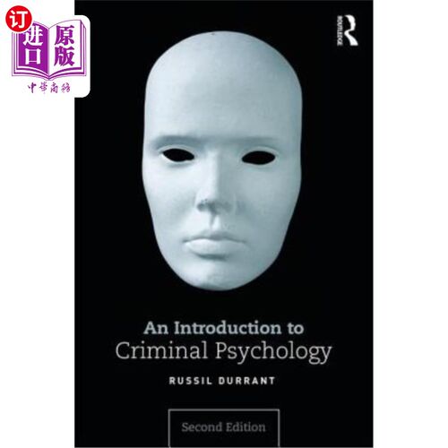 海外直订An Introduction to Criminal Psychology 犯罪心理学导论“，