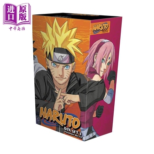 Box 72套装 岸本齐史 Kishimoto 中商原版 书 Set Vol 英文原版 漫画 Naruto Masashi 火影忍者49