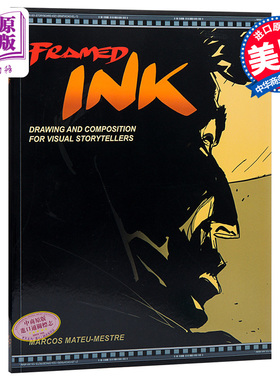 预售 Framed ink 1 图和视觉讲故事1  进口艺术 DesignStudioPress 艺术 漫画叙事指南镜头设计 Marcos Mateu-Mestre【中商原版】