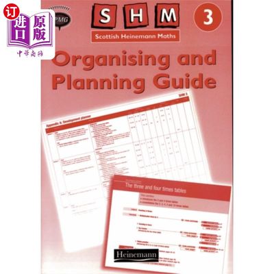 海外直订Scottish Heinemann Maths 3: Organising and Plann... 苏格兰海涅曼数学3:组织和计划指南