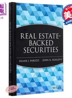 现货 Real Estate-Backed Securities 英文原版 法博齐: 住房抵押贷款 Frank Fabozzi【中商原版】