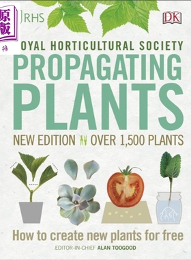 现货 RHS植物扦插手册 RHS Propagating Plants 英文原版 Alan Toogood 生活 园林 花园 休闲 设计 艺术【中商原版】
