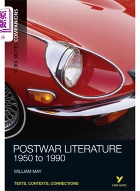 海外直订York Notes Companions: Postwar Literature