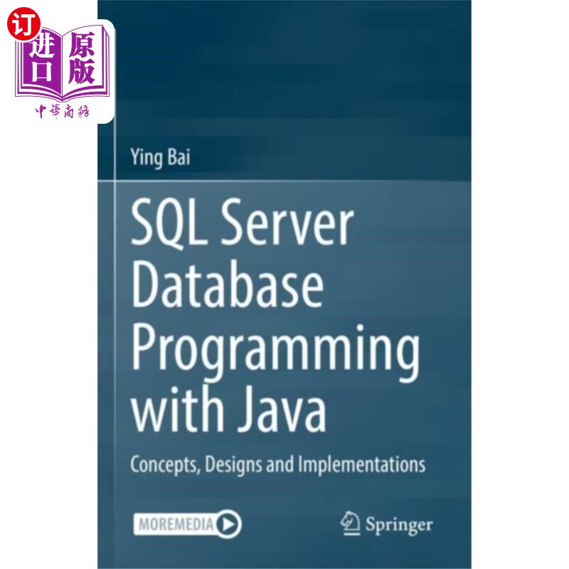 海外直订SQL Server Database Programming with Java SQL Server数据库Java编程