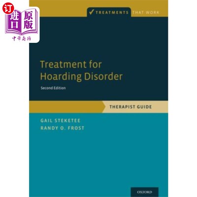 海外直订医药图书Treatment for Hoarding Disorder 囤积障碍的治疗