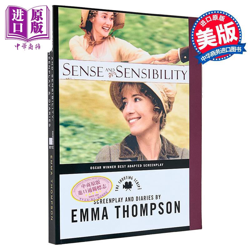 理智与情感 剧本与日记 拍摄剧本 Sense and Sensibility Screenplay and Diaries 英文原版 Emma Thompson【中商原版】