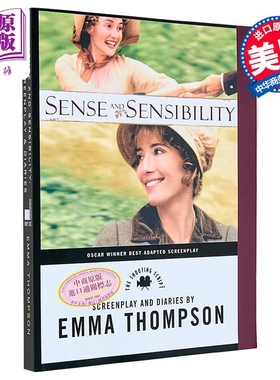 理智与情感 剧本与日记 拍摄剧本 Sense and Sensibility Screenplay and Diaries 英文原版 Emma Thompson【中商原版】