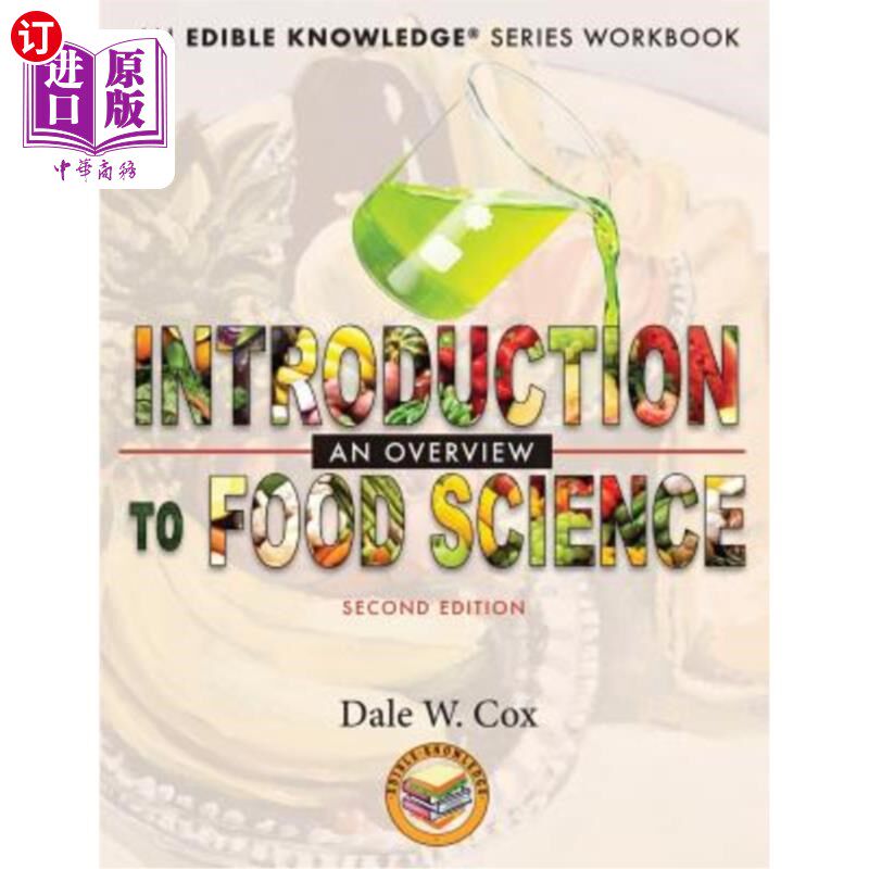 海外直订Introduction to Food Science: An Overview: A Kitchen-Based Workbook 食品科学导论:概览:一本以厨房为基础的工