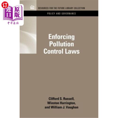 海外直订Enforcing Pollution Control Laws 执行污染控制法